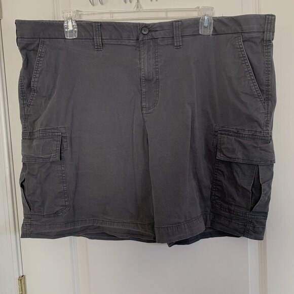 Croft & Barrow Cargo Shorts Charcoal Gray Men’s Big & Tall Size 48 - Picture 2 of 5